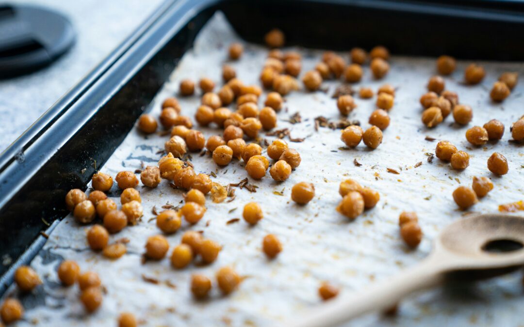 Great snack: Chickpeas
